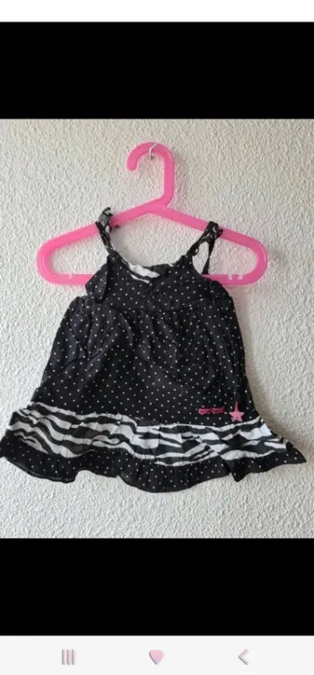 robe noire à pois pick ouic