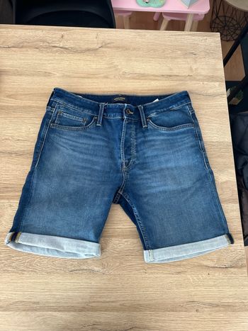 Short Pantacourt jean Jack & Jones homme taille M