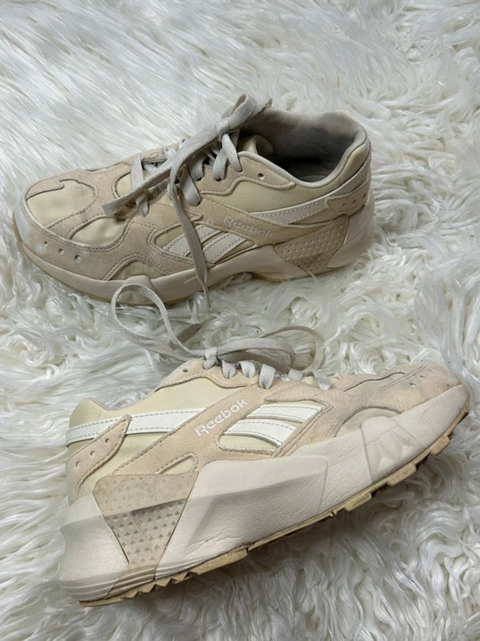 Sneakers Reebok Aztrek Double 93 Chalk - photo numéro 2