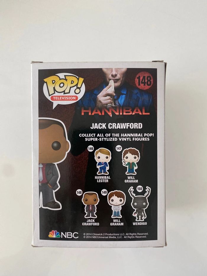 Funko pop jack crawford 148 hannibal - photo numéro 3