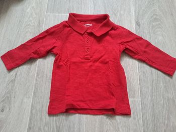 Polo rouge ML 12M Orchestra - TBE comme neuf