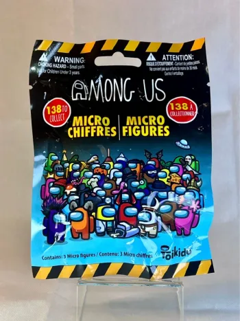 Among Us – Lot de 3 Micro Figures – Collection Micro Chiffres 138A