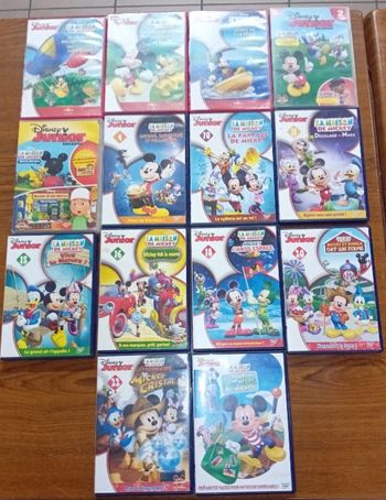 Lot de DVD Mickey