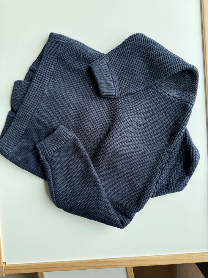 Gilet Obaïbi 18 mois bleu marine - photo numéro 4