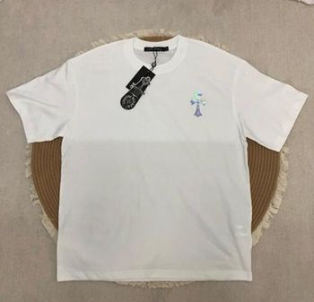 tee shirt chrome blanc 