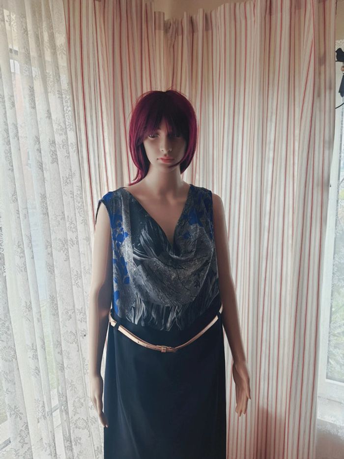 Jolie Robe D'Auvry fr 50 be 48 avec ceinture - photo numéro 2