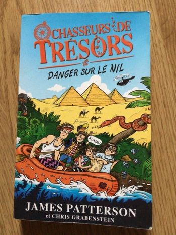 Livre de James Patterson « danger sur le Nil »