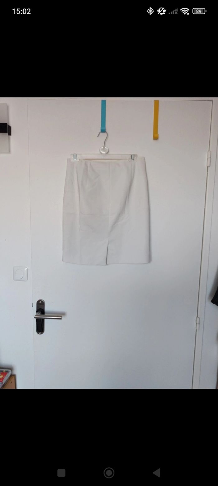 Jupe blanche classique - photo numéro 2