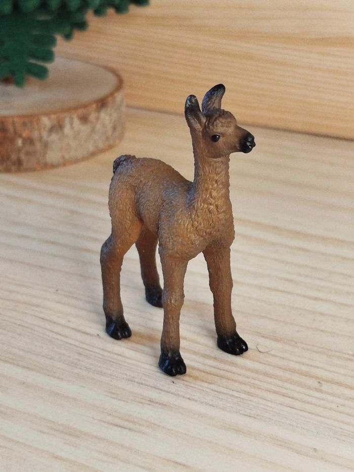 Schleich jeune lama Figurine animal de la savane - photo numéro 2