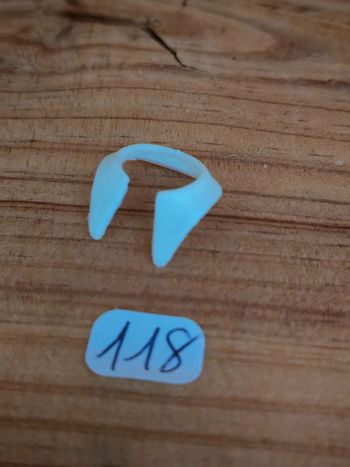 Playmobil vintage col blanc