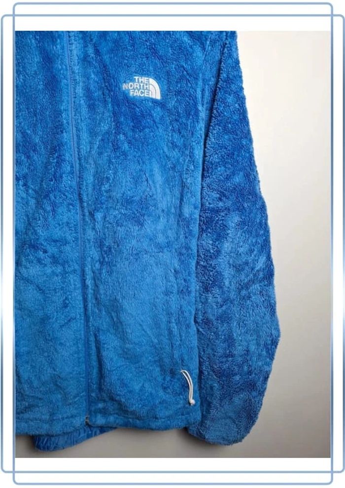 veste Polaire the north face / bleu foncé femme / taille S / brodé - photo numéro 3