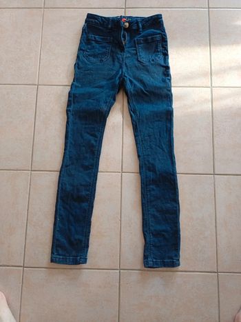 Jean super skinny tape à l'oeil 10 ans