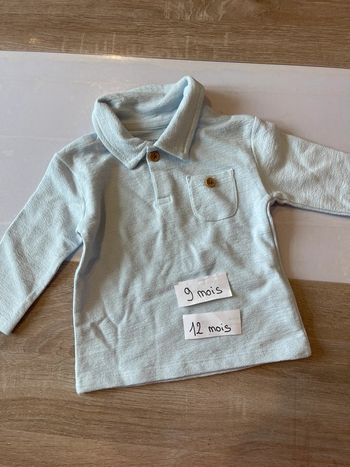 Polo manches longues