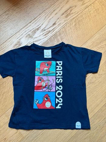 T-shirt Jeux olympiques Paris 2024 8 ans