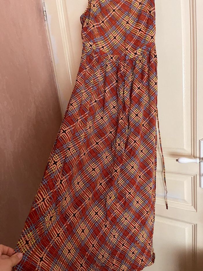 Robe fluide rétro bretelle estivale collab Elisa Nalin - photo numéro 2