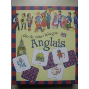 Jeu De Mémo Bilingue Anglais
