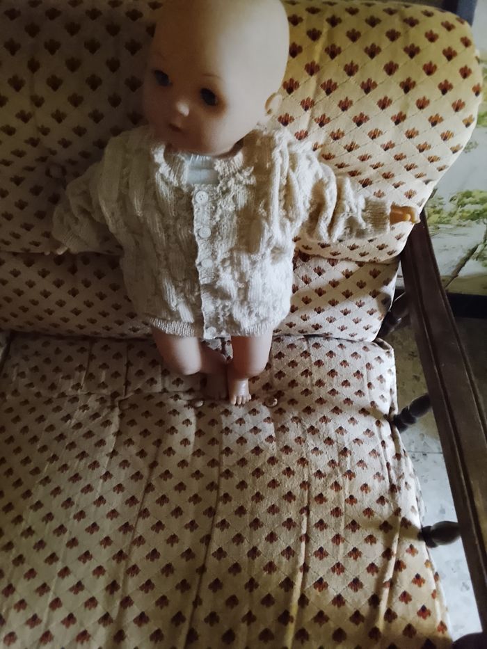 Veste garçon 6 mois fait main