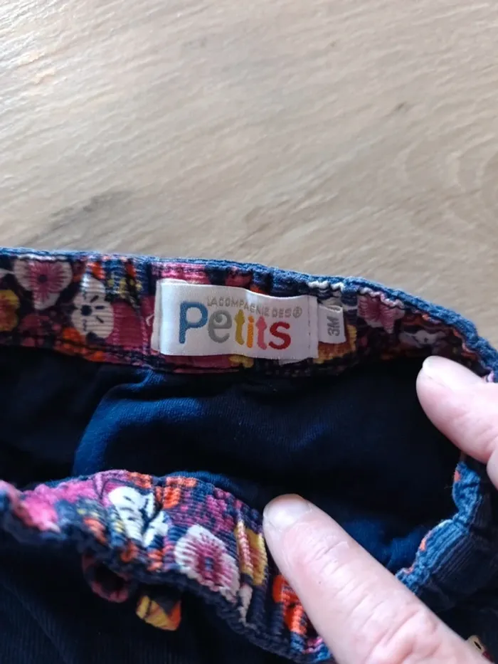 Pantalon velours la compagnie des petits 3 mois - photo numéro 3