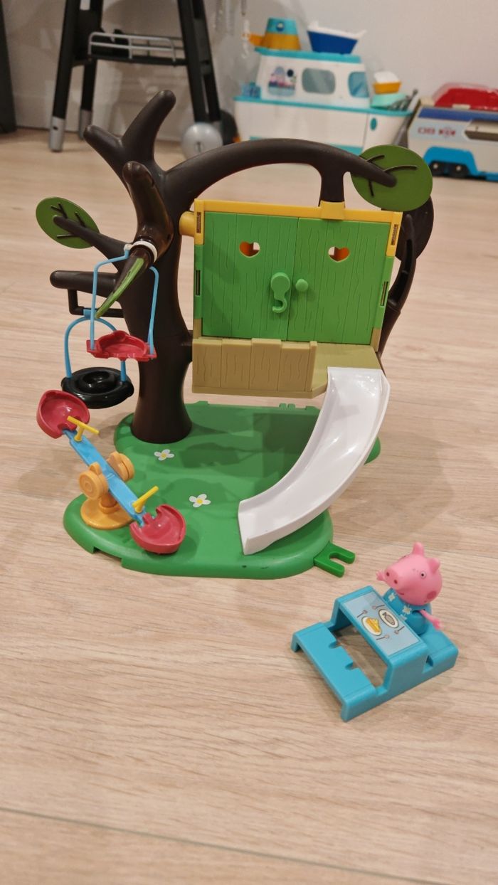 Cabane dans l'arbre Peppa pig - photo numéro 5