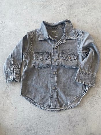 Chemise en jean baby gap 12 18 mois