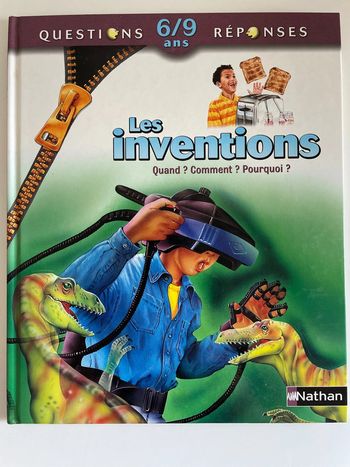 Livre les inventions enfants