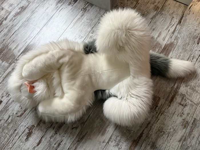 Chien peluche 90cm bobtail - photo numéro 3