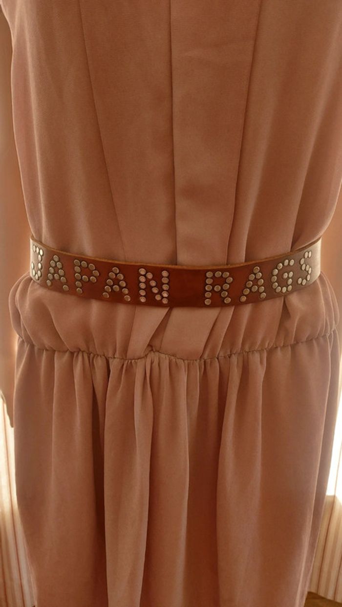 Ceinture Japan Rags cuir Marron 70cm - photo numéro 5