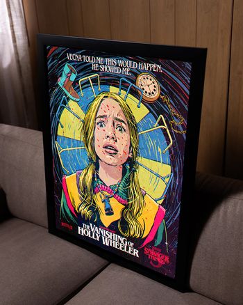 Poster Stranger Things - The Vanishing of Holly Wheeler - Saison 5