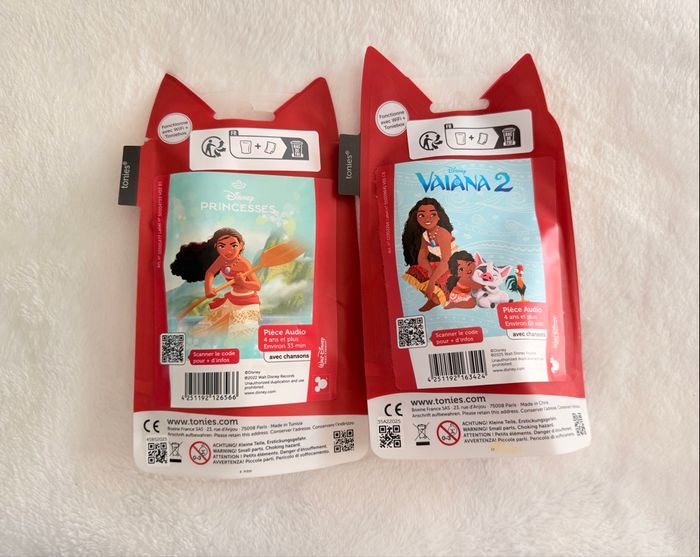 Lot 2 tonies vaiana - photo numéro 2