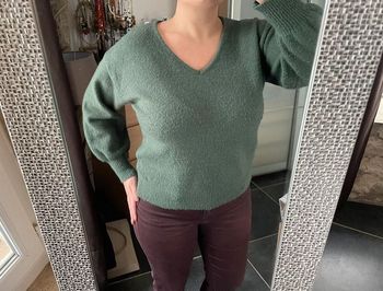 pull col V kaki