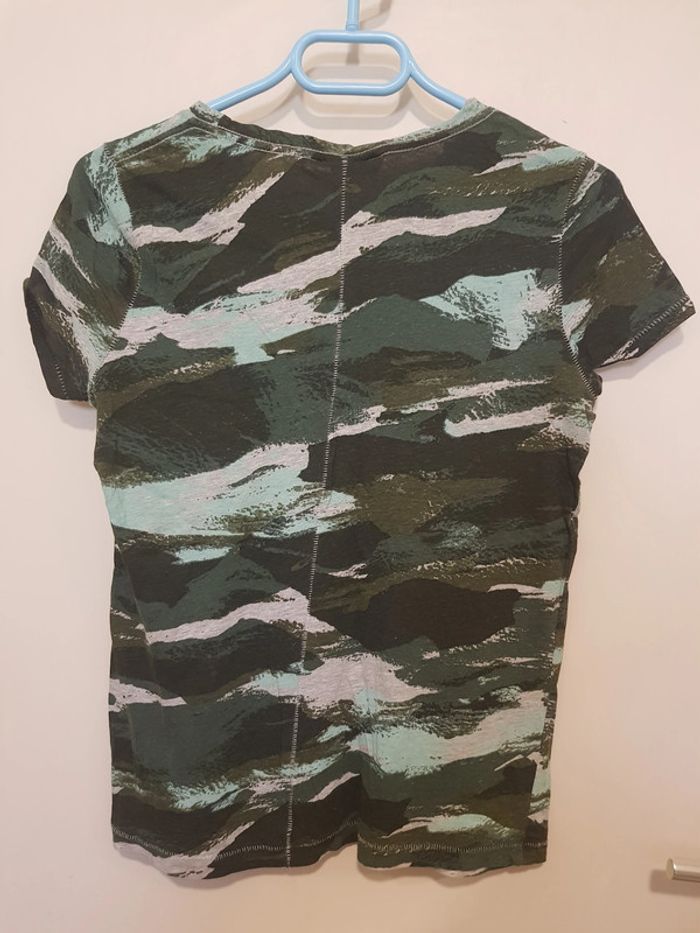 T-shirt camouflage vert forêt / kaki - photo numéro 6