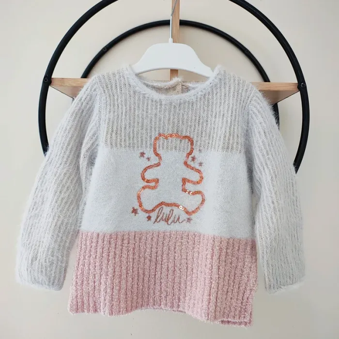 18 mois pull chaud lulu castagnette
