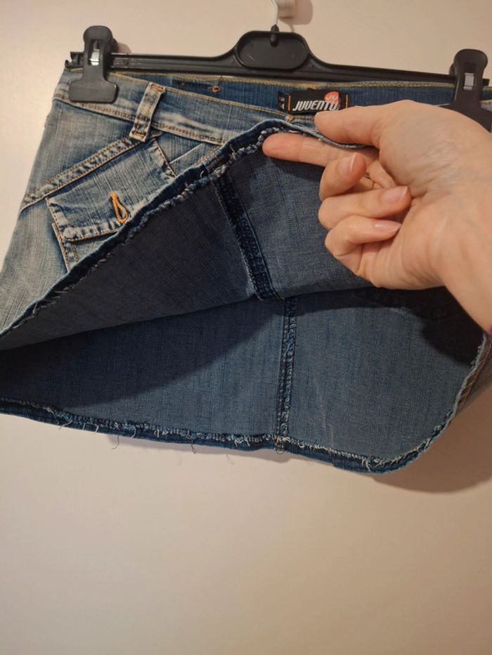 Mini jupe en jeans - taille 42 - photo numéro 4
