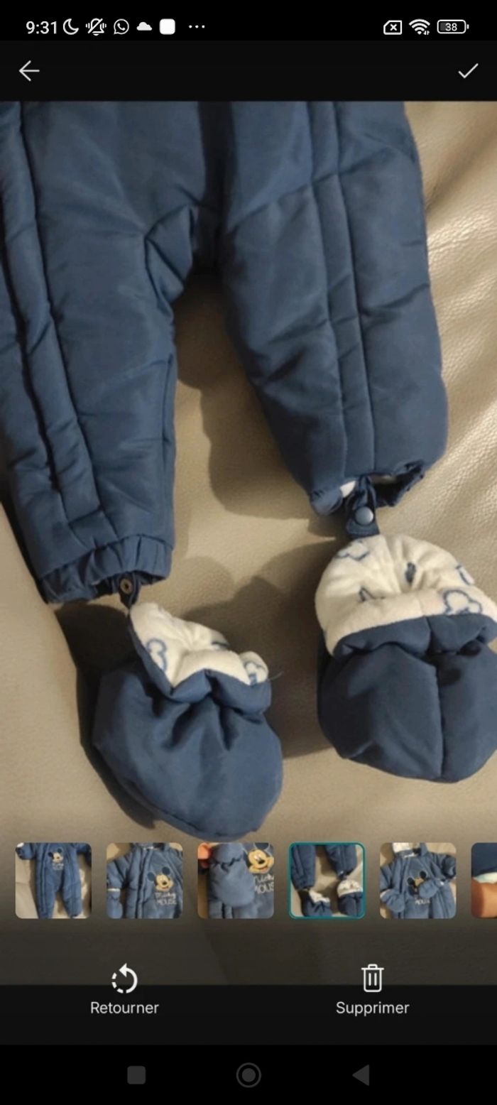 Combinaison hiver bébé garçon neuve - photo numéro 6