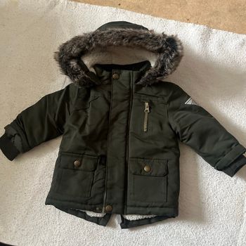 Manteau garçon 9-12 mois