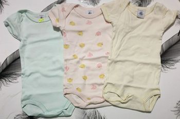 Lot bodys manches courtes