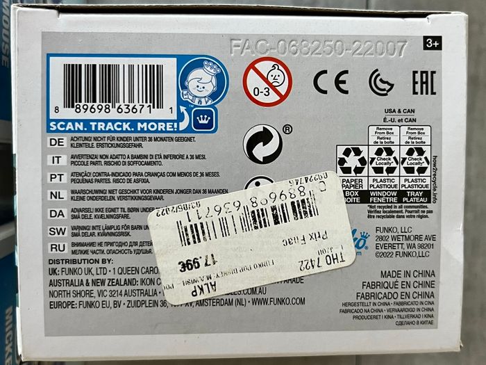 Lot 3 figurines Funko pop édition SE Disney - photo numéro 3