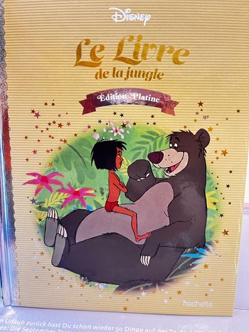 Livre Disney édition platine