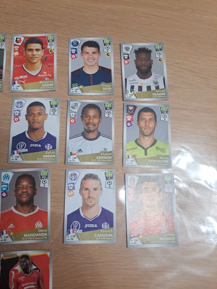 Lot de 18 cartes Panini 2017-18 - photo numéro 3