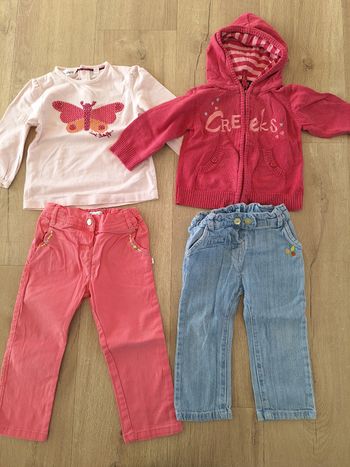 Lot vêtements fille 18 mois
