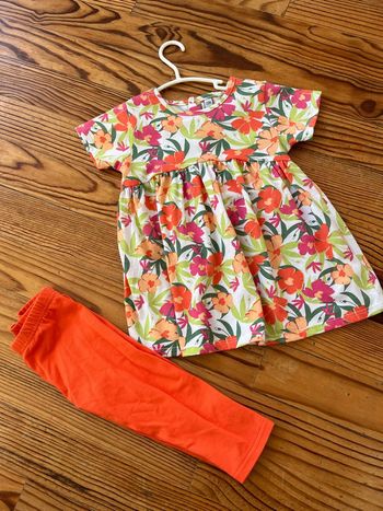 Ensemble robe + legging 23 mois