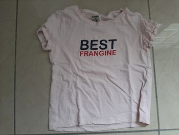 Tee shirt manches courtes fille 5 ans