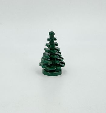 Lego Accessoires City Plantes : Petit Arbre Vert Foncé - NEUF