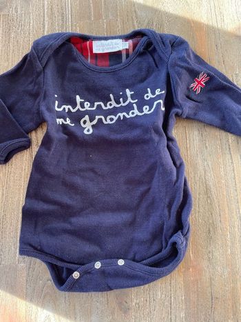 Body interdit de gronder