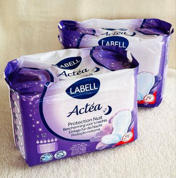 Lot 2 packs de serviettes protection Actéa