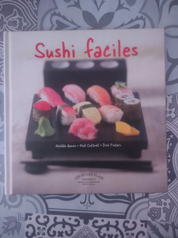 Livre de cuisine Sushi Faciles