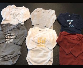 Lot 7 bodies 3 mois