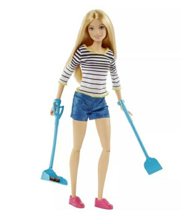 BARBIE PROMENADE DU CHIEN MATTEL NEUF - photo numéro 5