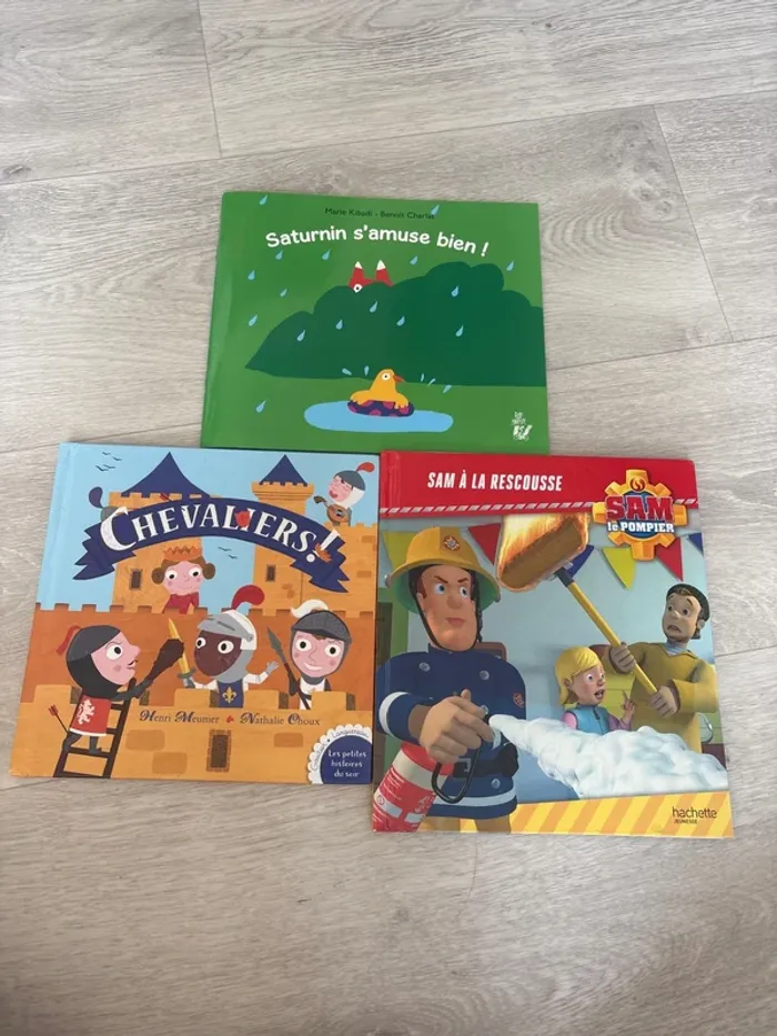 Lot de 3 livres enfant premiere histoires