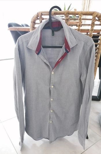 Chemise gris claire